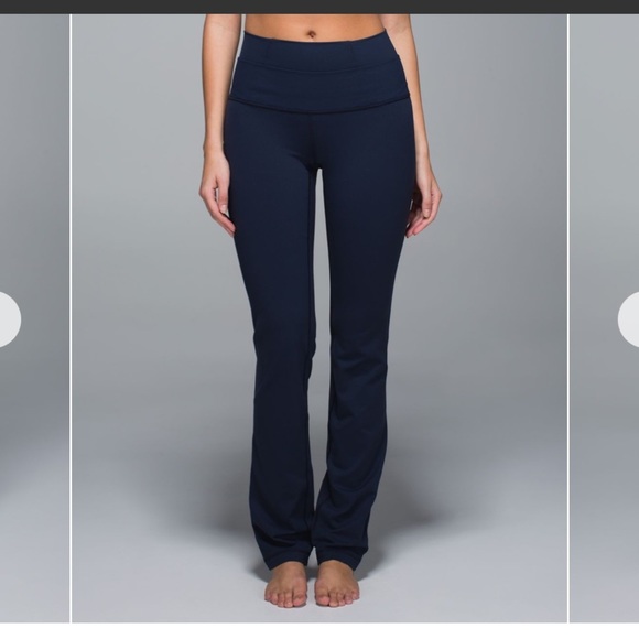 lululemon athletica Pants - Lululemon Straight-Up Pants double waisted high rise Full-On Luon Sz 6